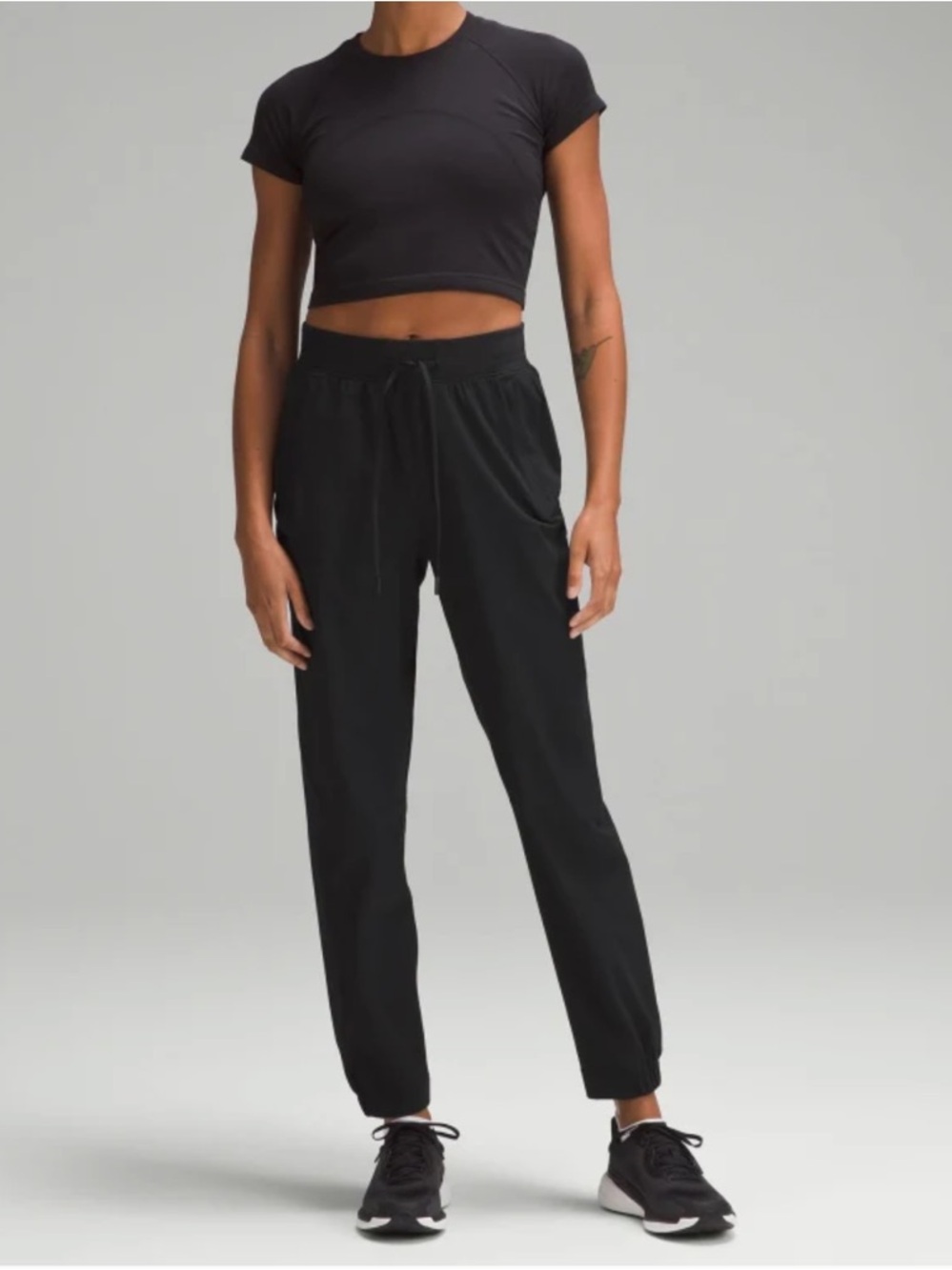 lululemon athletica Black license to train high-rise pants